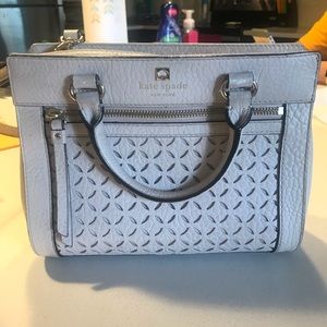 Kate Spade Cream Cross Body Satchel Purse